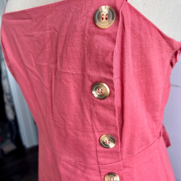 Rust red Lulu's mini dress - Picture 7 of 10